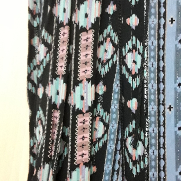 Anthro Holding Horses blue western boho dress M - Picture 13 of 15